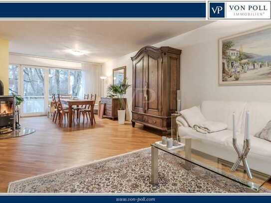 VON POLL - BAD HOMBURG: 
Exclusive 4,5 Zimmerwohnung im Stadtzentrum, mit zwei Garagenplätzen.