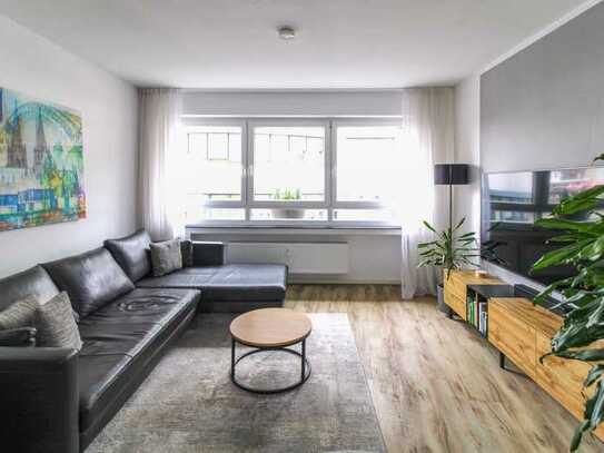 Moderner Wohnkomfort im Herzen von Köln: Stilvolle 2-Zimmer-Wohnung mit hochwertiger Ausstattung