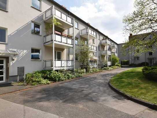 Kleine Gartenwohnung in toller Lage - bequem im EG, renoviert und auf Wunsch mit Stellplatz