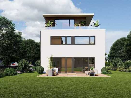 Neubau - modernes Einfamilienhaus auf tollem Grundstück