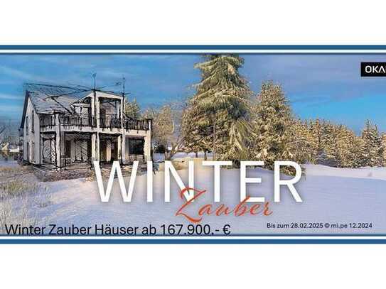 Winterzauber mit 7 exklusiven Aktionshäusern ab 167.900, - EUR Stadtvilla ohne Grundstück!