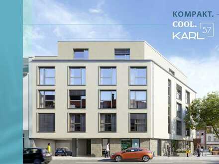 Neubau-Cool Wohnen in Darmstadt - 1 Zimmer-Businessappartements, barrierefrei, möbliert, mit Balkon