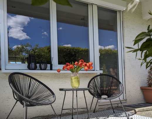 Charmante 1-Zimmer Wohnung mit sonniger Terrasse für Studenten oder Wochenendpendler