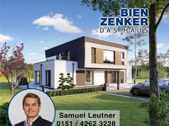 Bien-Zenker: Modernes Einfamilienhaus mit mit zwei sonnigen Terrassen in Rauenberg