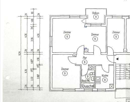 Freundliche 3,5-Zimmer-Wohnung mit gehobener Innenausstattung mit Balkon und EBK in Bochum