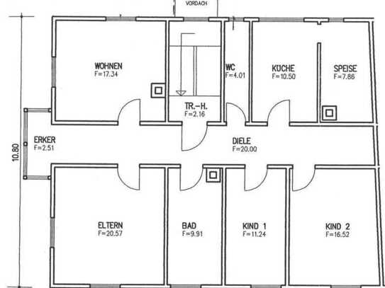 Helle, warme 4-Zimmer-Hochparterre-Wohnung in Zentrum von Neuffen