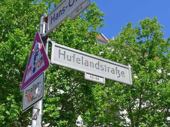 Traumlage Hufelandstraße: Ladenfläche für Café, Einzelhandel oder Ausstellung!