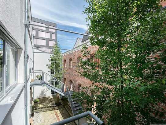 Moderne City-Maisonette-Wohnung mit Terrasse