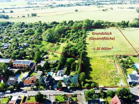 35.000 m² Grundstück, mit Bauland in bester Lage für Investoren oder den anspruchsvollen Bauherren