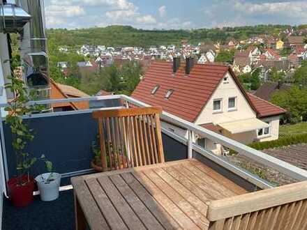 3-Zimmer-Wohnung mit Balkon in Schafhausen, Weil der Stadt