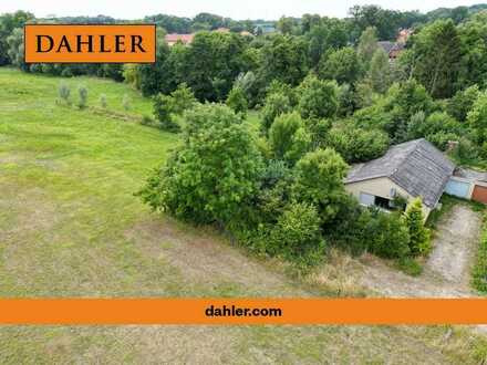 Grundstück am Naturschutzgebiet "Barnstedt-Melbecker Bach" mit Altbestand