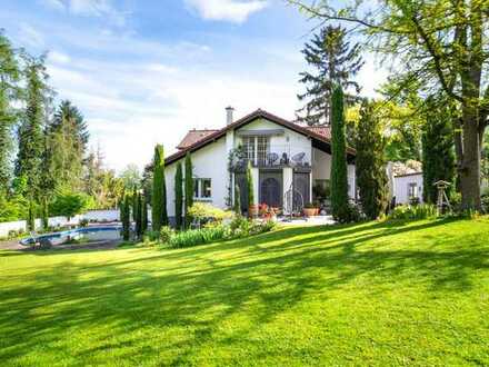 Traumhaftes Einfamilienhaus in top Lage mit großem Garten für Naturliebhaber zum Kauf in Ockenheim