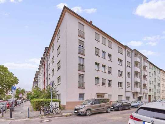 Charmante 2-Zimmerwohnung mit Balkon im beliebten Mannheim-Lindenhof