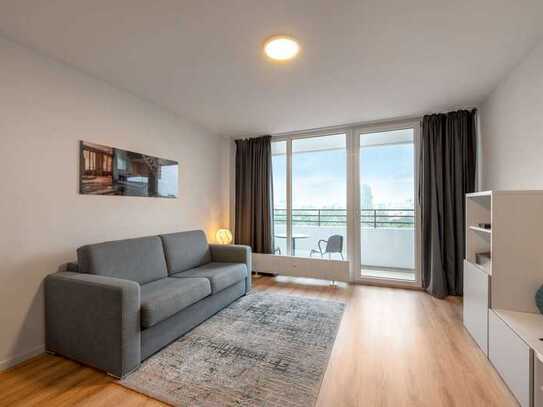 Urban Chic: Geschmackvolles 1-Zimmer-Appartment mit Balkon in begehrter Lage