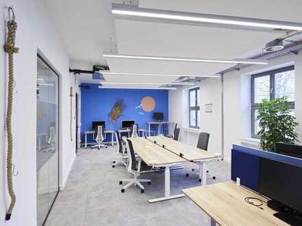 Full service: Exklusives Büro mit ergonomischen Arbeitsplätzen