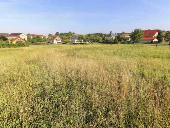 Familienfreundliches Grundstück in grüner Lage von Glashütte OT Cunnersdorf