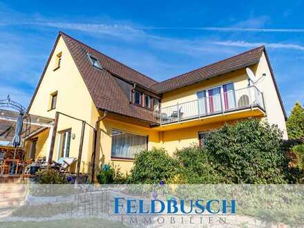 Wohnhighlight in Wendelstein! Großzügiges & außergewöhnlich geschnittenes Einfamilienhaus mit Einlie