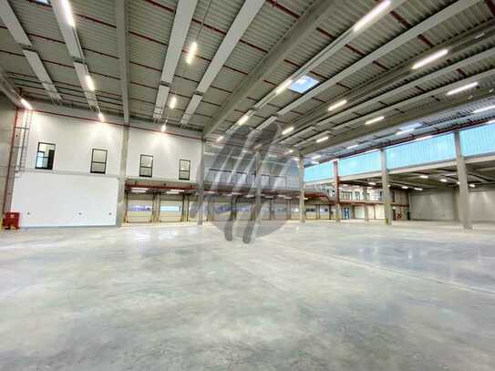 NEUBAU ✓ RAMPE + EBEN ✓ Lager (2.000 m²) & Büro (400 m²)