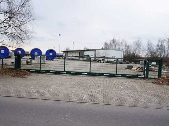 Produktions-und Lagerhalle mit Freilagerfläche/TEILBAR AB 100m2- Gewerbe-/ Industriepark an der B 96