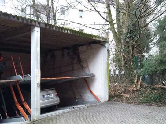 Keine Parkplatzsuche mehr, überdachter Stellplatz frei