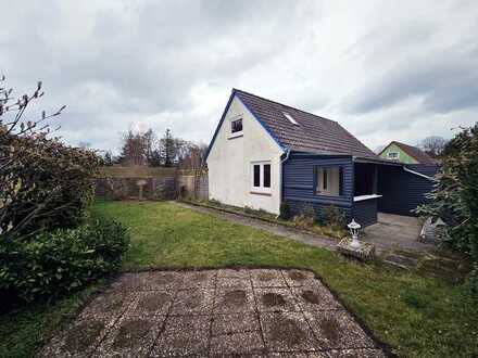 Heidkate, kleines Ferienhaus zur Pacht (DHH), renoviert in ruhiger Lage