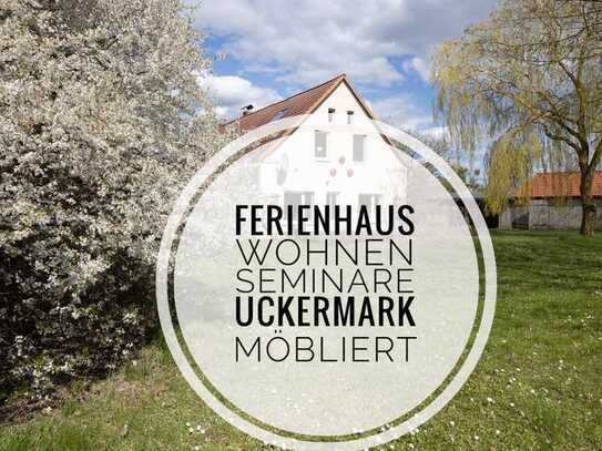 Möbliertes Bauernhaus in der Uckermark