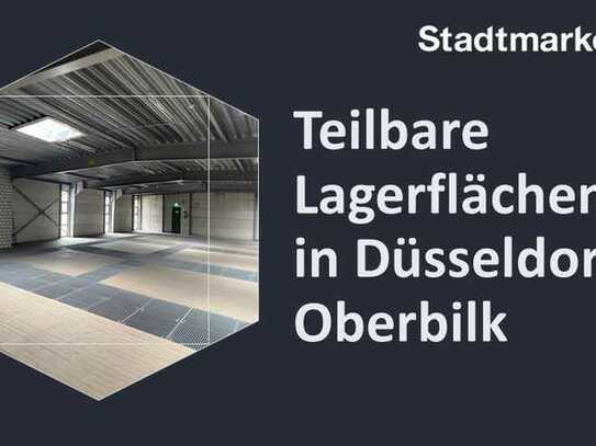 Teilbare Lagerflächen in Düsseldorf-Oberbilk // provisionsfrei
