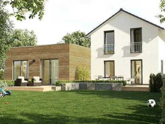 Das flexible Haus für schmale Grundstücke in Kirchbauna