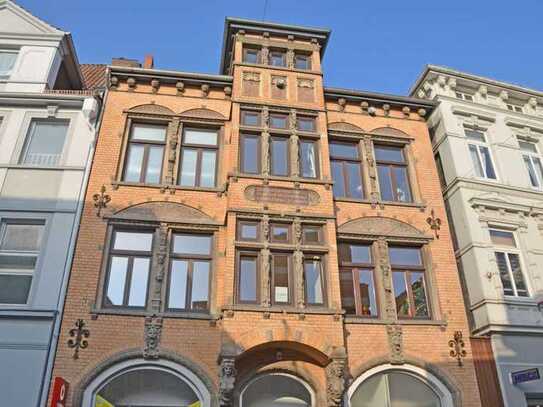 Renovierte Dachgeschosswohnung mit Dachterrasse in der Innenstadt von Oldenburg