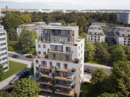 Stilvolle 4-Raum-Wohnung am Großen Garten mit Ausblick