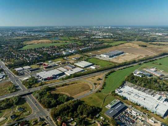 Großflächiges Gewerbeareal in Rostock - Brinckmansdorf Nord