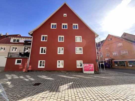 Großzügig geschnittene 4,5-Zimmer-Stadtwohnung mit Balkon im Zentrum von Leutkirch.