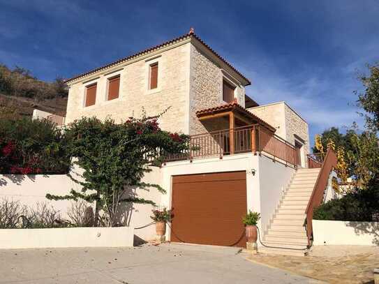 Luxuriöse Villa mit Pool und Meerblick in Georgioupoli auf Kreta - Griechenland