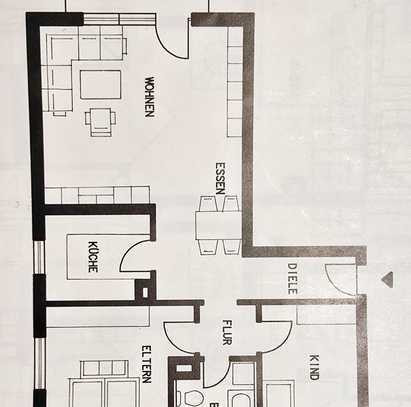 Freundliche 3-Zimmer-Wohnung mit Balkon und EBK in Tuttlingen