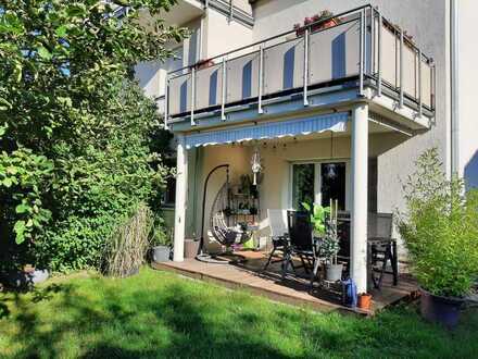Westviertel EG-Wohnung mit drei Zimmern, Terrasse und großem Garten
