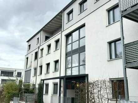 Moderne Wohnung mit großem Balkon