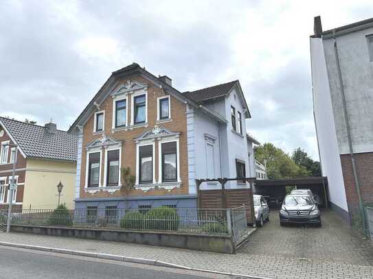 PURNHAGEN-IMMOBILIEN - Bremen-Aumund, freist. 2-Fam.-Haus in ruhiger Seitenstraße nahe der Weser