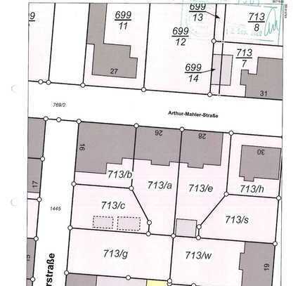 Grundstück mit Projektierung+positiver Bauvoranfrage für ca. 1.500 m² Wohnfläche