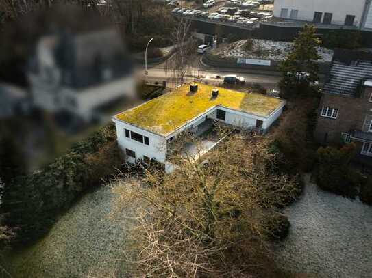 Poppelsdorfer Top-Höhenlage: freist. Bungalow mit Blick über Bonn sowie mit parkähnlichem Grundstück