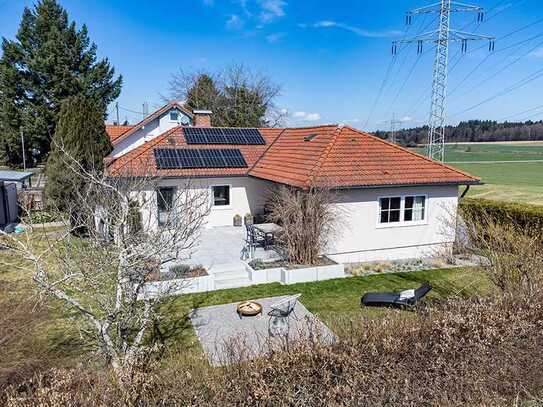 Wohnen auf einer Ebene - modernes EFH im Passivstandard mit komfortabler Ausstattung