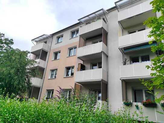 Renovierte Wohnung mit Balkon und Einbauküche