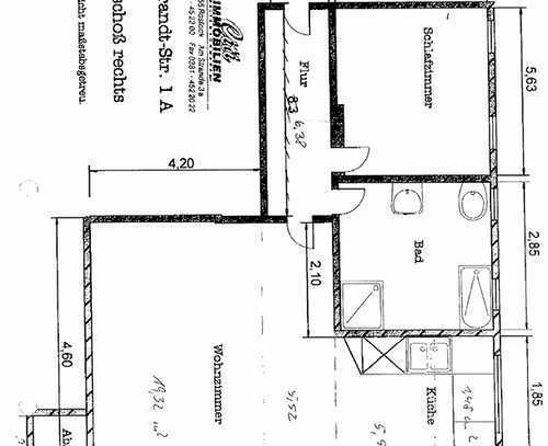 Lichtdurchflutete Dachgeschosswohnung mit EBK und Kreativraum