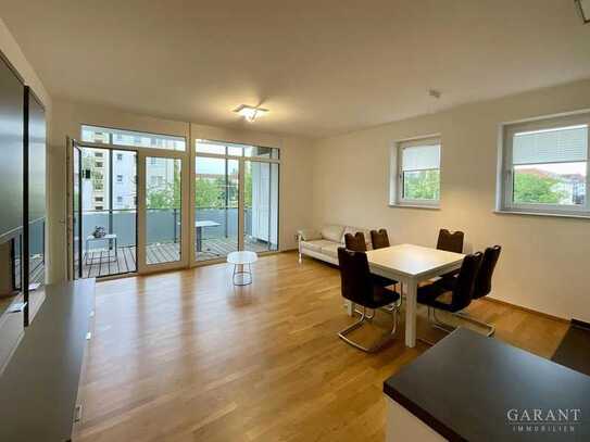 Wunderschön moderne 3 Zimmer-Etagenwohnung mit Balkonterrasse in Gohlis-Süd zu vermieten