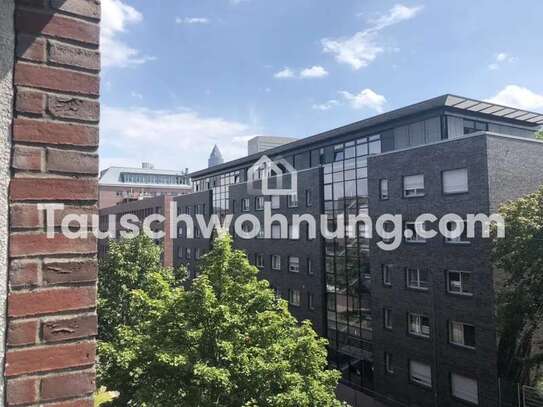 Tauschwohnung: 2-Zimmer-Wohnung in Bockenheim West gegen 3-Zimmer