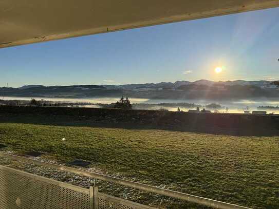 Modernes Ein-Zimmer-Appartement mit Bergblick und Badewanne