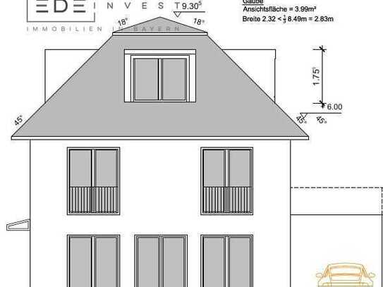 Grundstück bebaubar nach Bebauungsplan mit einem Einfamilienhaus oder Doppelhaus