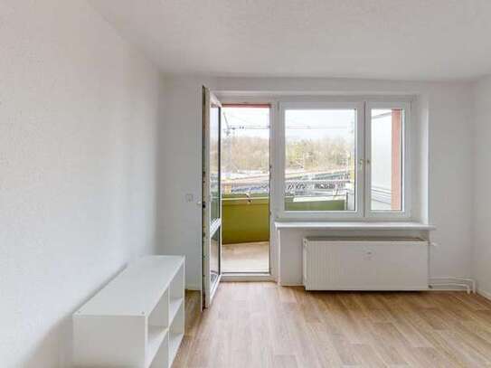 2-Zimmer-Wohnung mit Balkon und Tageslichtbad