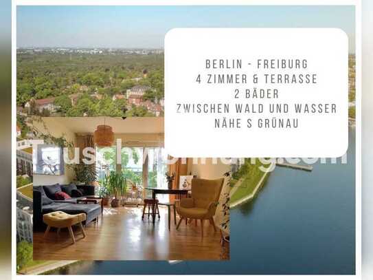 Tauschwohnung: groß, hell, modern und im Grünen - barrierefrei, Terrasse