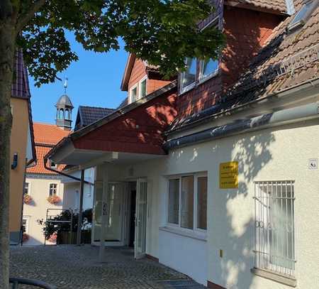 helle und freundlichen Erdgeschosswohnung am Marktplatz