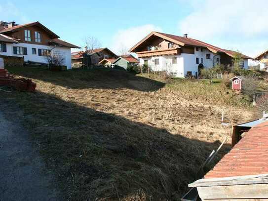 Voll erschlossenens Baugrundstück für ein Einfamilienhaus in Wildsteig